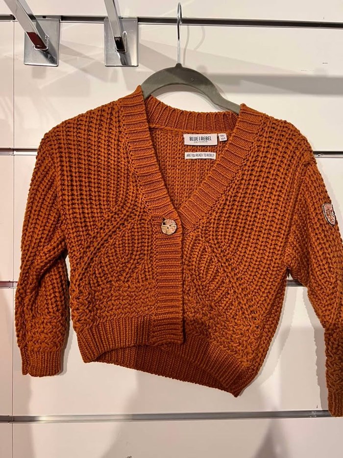BLUE REBEL Cardigan caramel