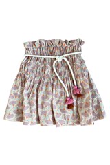 BARBARA skirt - AOP-Sand-packshot-SS23-Topitm