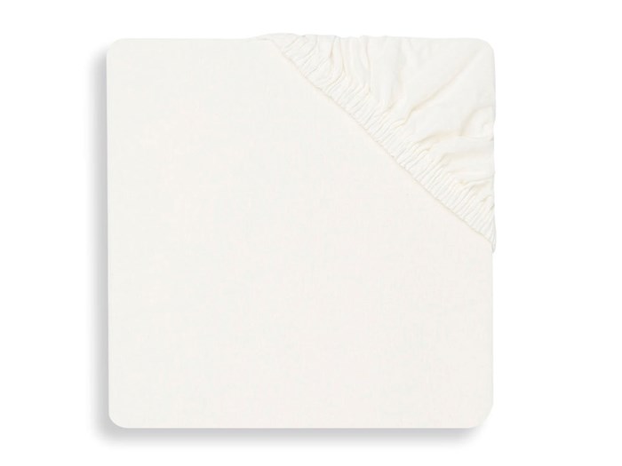 JOLLEIN Drap housse blanc 60X120