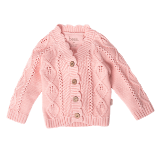 BESS Gilet rose girls 2087