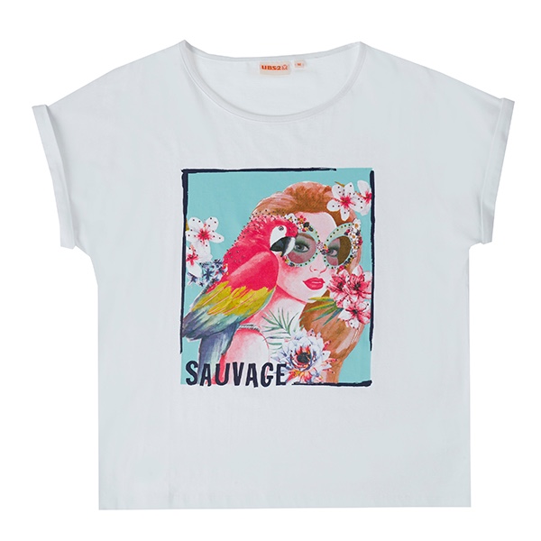 UBS.2 T-shirt "sauvage" like mom 9306