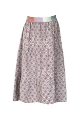 MELANIE MAXI  skirt - AOP-FAN-packshot-SS23-Topitm