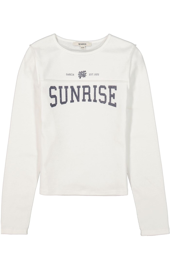 GARCIA Tee Teens Blanc 2605