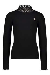 LIKE FLO Sous pull NOIR 5426