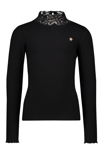 LIKE FLO Sous pull NOIR 5426