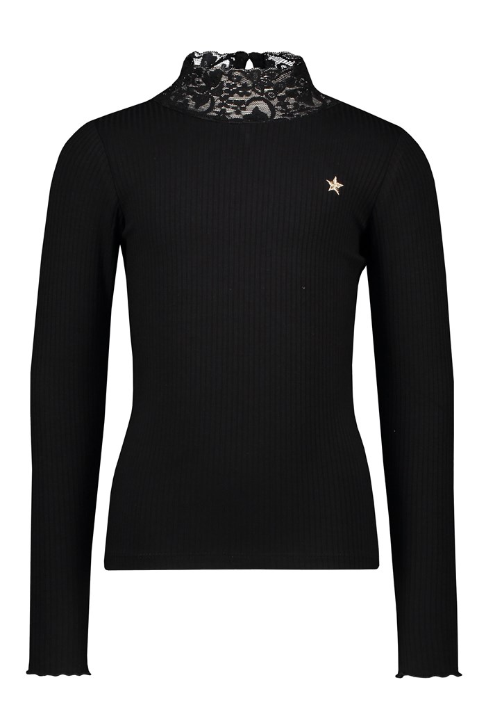 LIKE FLO Sous pull NOIR 5426