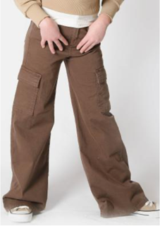 BLUE EFFECT Wilde leg  Cargo Chocolate 1333