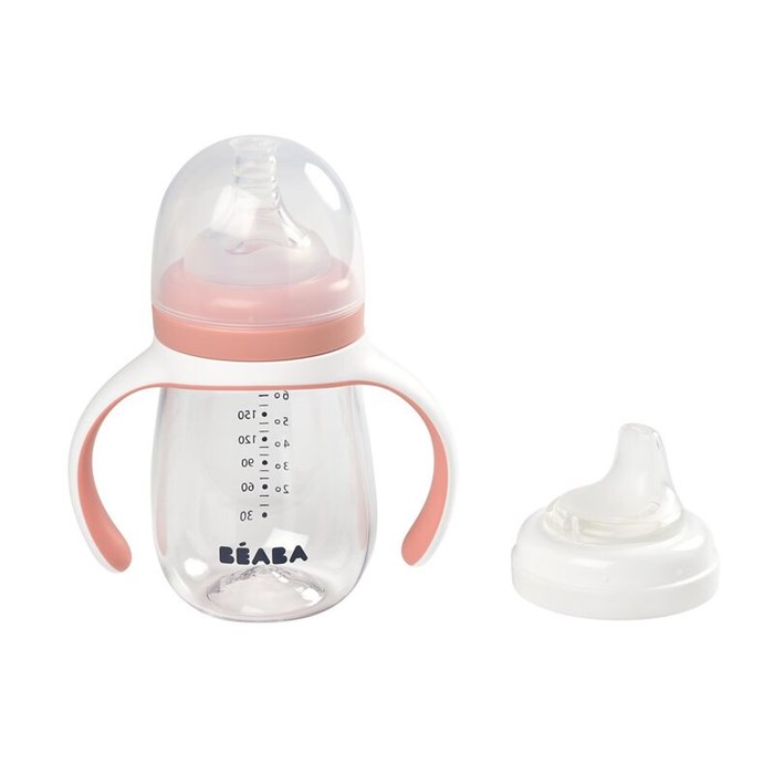 BEABA BIB apprentissage rose